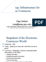 Technology Infrastructure For Electronic Commerce: Olga Gelbart Rosa@seas - Gwu.edu