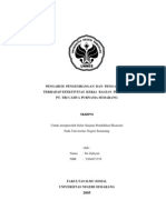 Download Pengaruh pengembangan dan pengawasan terhadap Efektivitas Kerja Bagian Produksi pada PT Tri Cahya Purnama Semarang by adee13 SN48847674 doc pdf