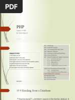 Chapter 19: PHP By: Eyad Alshareef