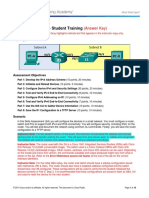 Skills Assessment - Student Training: (Answer Key)