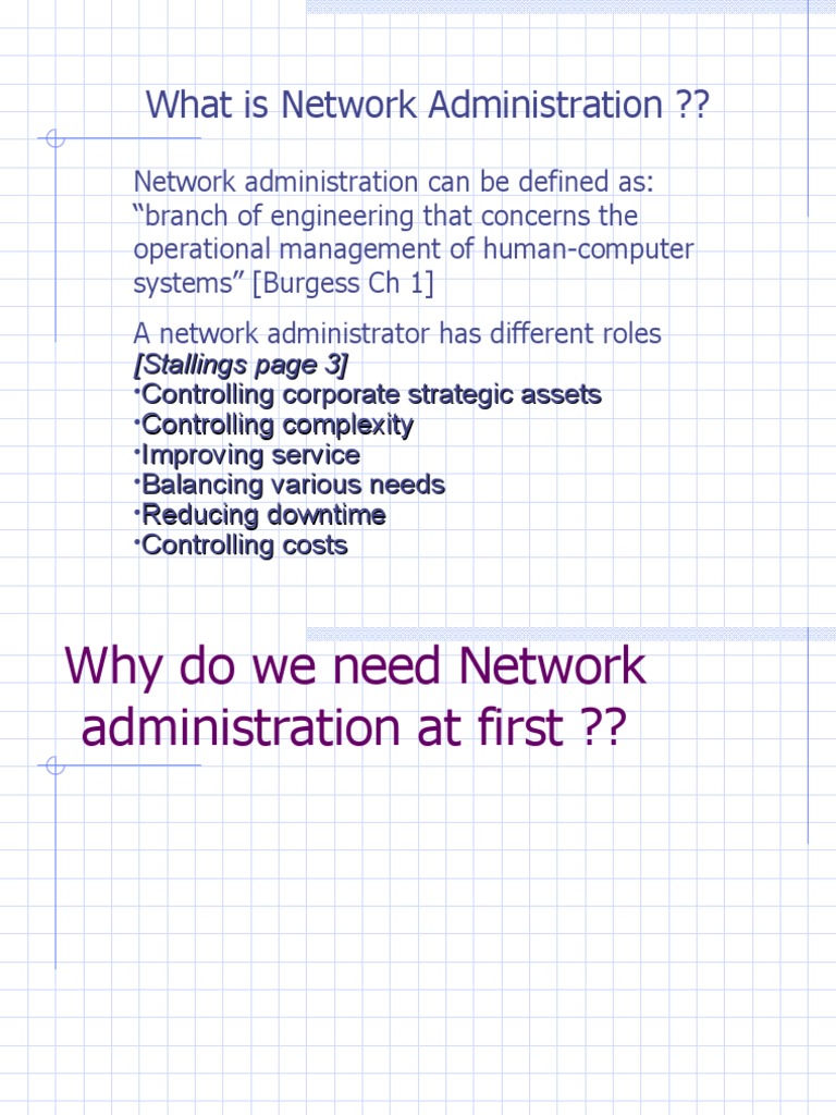 Network Administration Essentials | PDF | Computer Network | Operating ...