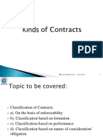 Kinds of Contract