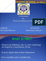 A Presentation On Fluorescent Multi-Layer Disc