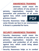 Security Awareness Training to Prevent Loss & Combat Threats
