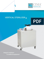 Vertical sterilizer features and specifications