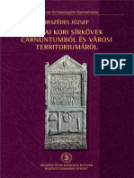 Római Kori Sírkövek Carnuntumból És Városi Territoriumáról. Römische Grabsteine Aus Carnuntum Und Seinem Stadtgebiet