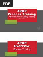 APQP Overview PDF