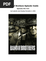 Band of Brothers Episode Guide: Episodes 001-010