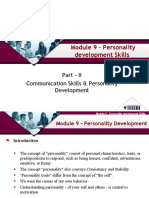 Part - II Communication Skills & Personality Development