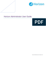Horizon Admin User Guide v4.6