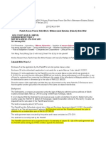 Puteh Aman Power v Bittersweet Estates Mareva Injunction Variation