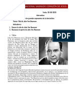 Vida de John Von Neumann