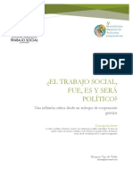 Ponencia 1 Herman Lo Político Del Trabajo Social