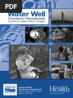 Water Well: Owner's Handbook