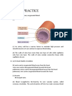 1B Exam Practice: 1. (A) A All Arteries Carry Oxygenated Blood