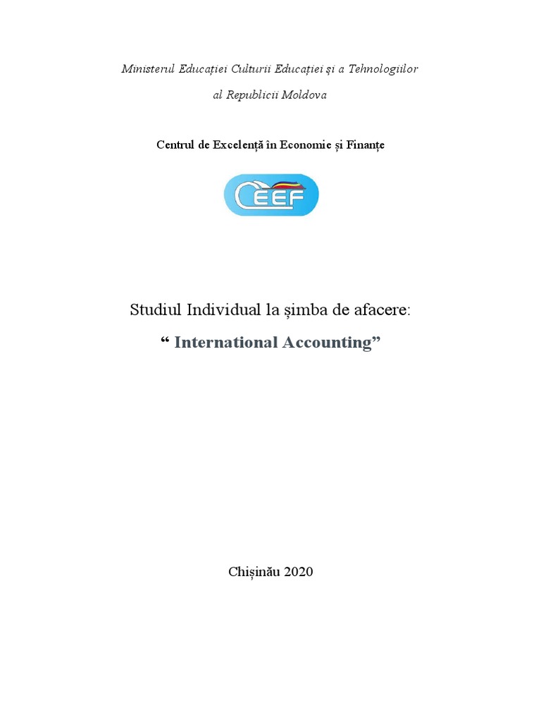 International Accounting | PDF | Financial Accounting Standards Board ...