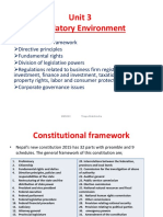 Unit 4 Regulatory Environment