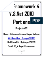 مكتبة نور - .Net FrameWork 4.0 - Part one