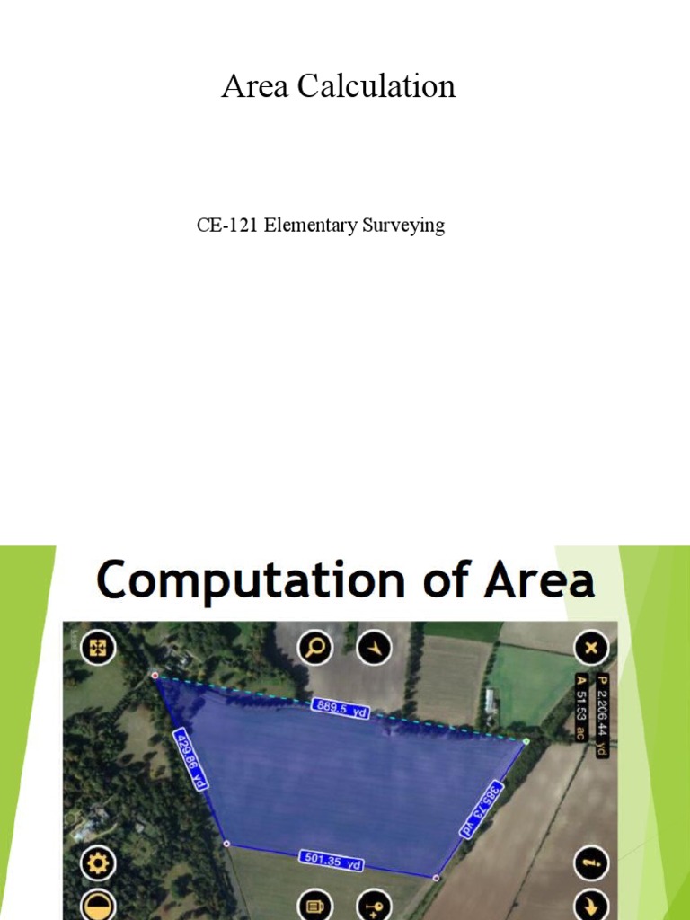 Module 7 - Area Calculation | PDF
