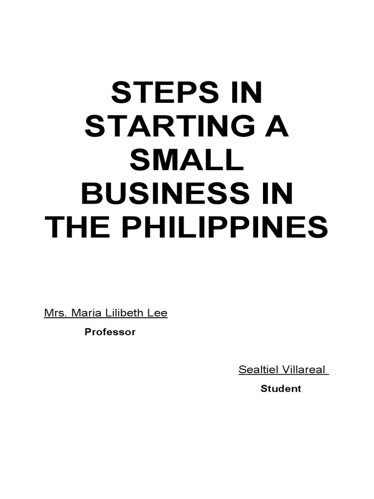 A Concise Guide to Starting a Sole Proprietorship Business in the