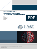 Siaarti Vascovid - Approccio Vascolare Al Paziente Covid-19 Positivo