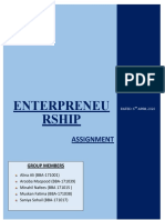 Enterpreneur Assignment 2