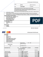 Job Risk Analysis/ Safe Work Procedure: Strike Out As Appropriate