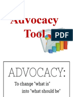 E-SRC As An Advocacy Tool