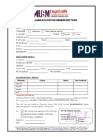 Usm Alumni Association Membership Form: Personal Details