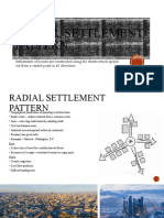 Radial Settlement Pattern