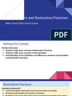 WCPSS Restorative Practices