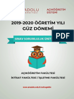 2019 2020 Guz Sinav Sorumluluk Uniteleri V03