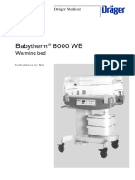 Dräger Babytherm 8000 WB - User Manual