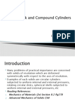 Thin, Thick and Compound Cylinders: by Dr. Salah Uddin