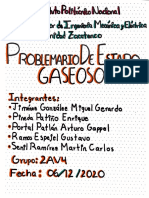 Problemario de Estado Gaseoso PDF