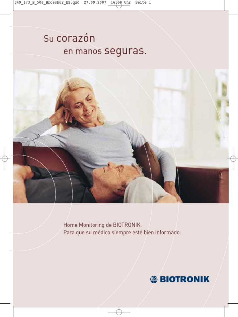Home Monitoring Biotronik PDF Gsm Marcapasos cardíacos artificiales