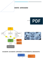 Incidente Accidente Iatrogenii În Tratamentul Endodontic PDF