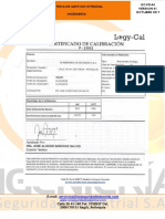 Calibración Dinamometro