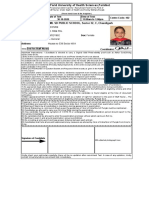 Punjab Govt. - BFUHS Recruitments PDF
