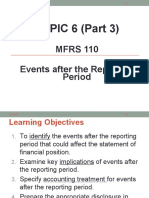 Topic 6 MFRS 110 3 Event - After - Reporting Period