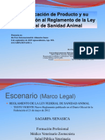 Ponencia En: 4to Foro Internacional de Alimentos Sanos 8 de Septiembre de 2015 Aguascalientes, Ags. MX. Sagarpa/Senasica