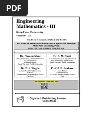 M Iiielectricalengineeringinstrumentationandcontrolengineering Pdf Pdf Laplace Transform Differential Calculus