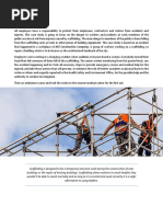 Scaffold Emergency Rescue Procedure | PDF | Emergency | Scaffolding