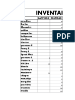 Inventario Mekato