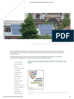 HARVARD - GREEN CAMPUS - Harvard Sustainability Plan