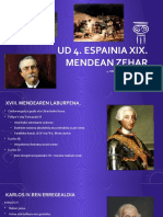 Ud 4. Espainia Xix. Mendea