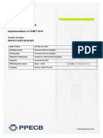 RFP Implementation of COBIT 2019 PDF