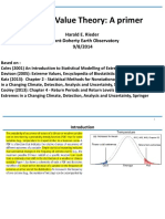 Extreme Value Theory: A Primer: Harald E. Rieder Lamont-Doherty Earth Observatory 9/8/2014