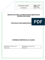 Procedimiento Protocolo Desratizacion