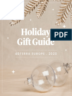 Holiday Gift Guide: Dōterra Europe - 2020